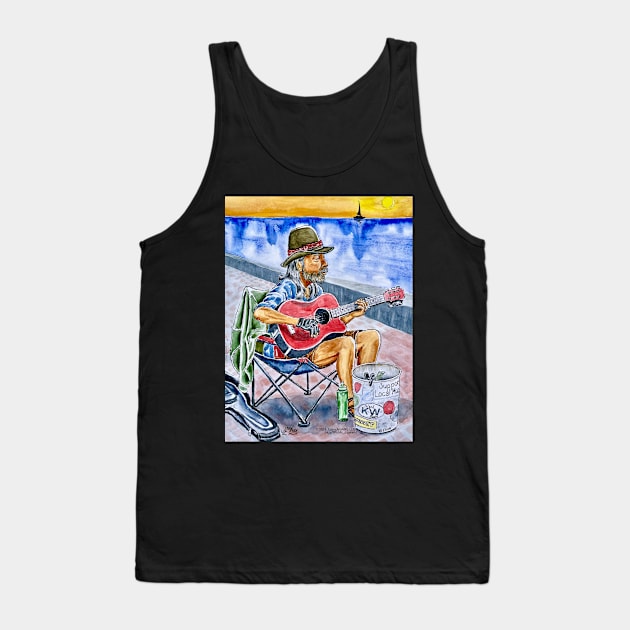 Key West Busker Tank Top by EssexArt_ABC